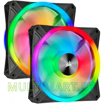 Вентилятор для корпуса Corsair iCUE QL140 RGB Dual Pack (CO-9050100-WW)